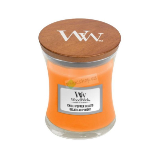 WoodWick malá vonná svíčka Chilli Pepper Gelato