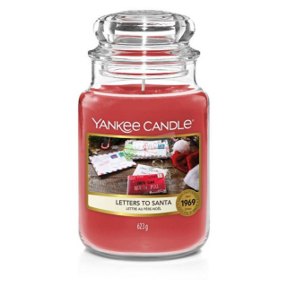 Yankee Candle velká vonná svíčka classic Letters to Santa